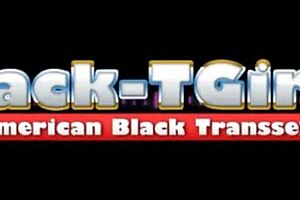 Black Tgirls Solo Masturbation In Kitchen With Cock