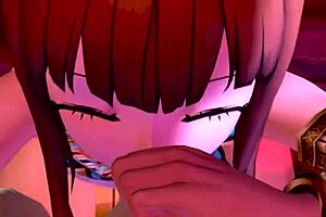 Futaba sensei hypnotic 3D anime experience with her sensual charms