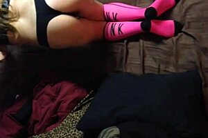 Young amateur Asian Filipina explores new experiences