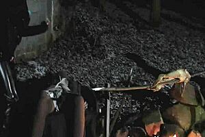 Lesbian gets whipped and spanked by European mistress.