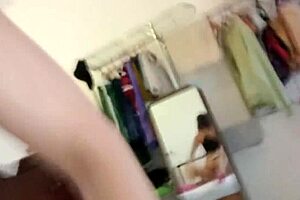 harrylifestyle and gi gi masturbate in lingerie