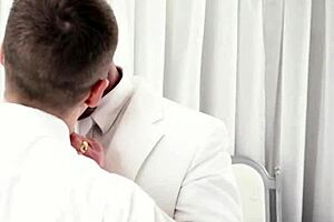 Young Mormon man goes through extremely rough anal intercourse