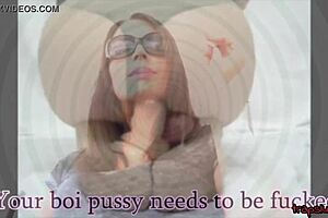 smoking fetish sissy with extreme anal and assfucking hypnotic induction