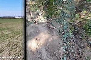 Horny Hiking Leads to Cock Sucking in Woods Cumshot