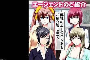 flesh staffing company recruits asian japanese anime characters in hentai narrative