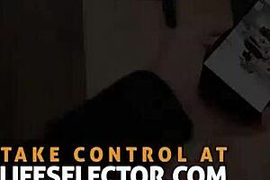 Angelika Grays Teases With Anal Fucking In Lingerie