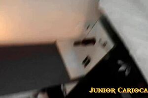 We met the tattooed Latina with big ass, doggystyled her hard, and filled her mouth with cum.