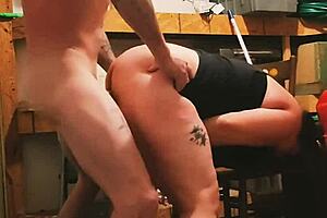 Family home tape sex with anal stimulation and blowjob