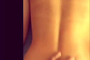 Japanese amateur's loud moans and orgasm at 9:13