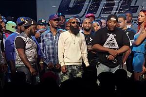 T-rex dominates charlie in intense wrestling clips