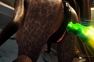 Tüylü at-kızla ham seks