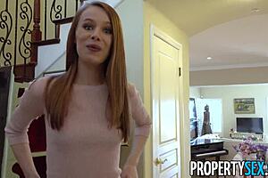 psychology professor bends over hot real estate agent for intense cowgirl pov sex