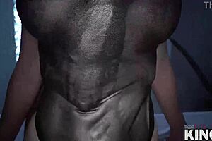 milf kit mercer getting rubbed down in missionary