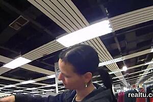 Glamorous Czech Kitten Seduced at Shopping Centre and Banged Hard in POV Action