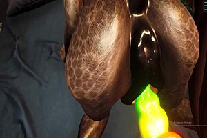 Raw Sex with a Furry Mare-Maid.