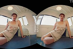 Amateur Yanks Mercy West's Hairy Pussy During Orgasmic Masturbation