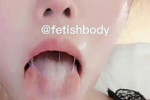 Swag net red endures forced deepthroat training