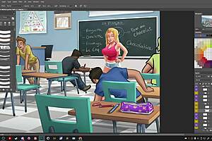 Summer time saga Artwork by Darkcookie in 720p quality