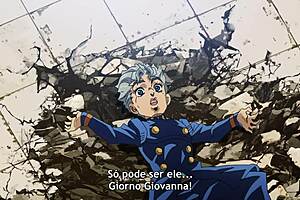 jojo no kimyou na bouken ougon no kaze ep 1 ptbr