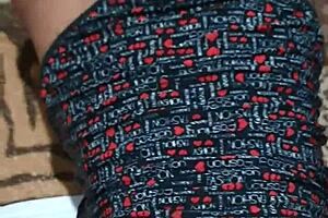 After the party, the boy joins the amateur fun