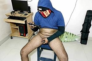 Too closeup my dick, he says.