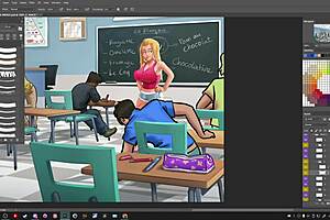 Summer time saga Artwork by Darkcookie in 720p quality