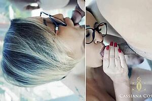 blonde brazilian tattooed woman wakes up horny in rio de janeiro, strips naked at the window, and gets fucked doggystyle by her husband