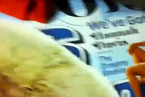 B dick gives kate upton a surprising facial