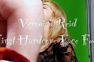 I's having my first hardcore face fuck, it's so intense!