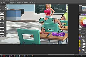 Join Darkcookie in Summertime Saga gameplay on Picarto!