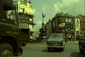 Vintage interracial tape featuring black pussy white cock