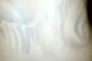 Shemale's Intense Sex with Chubby White Guy!