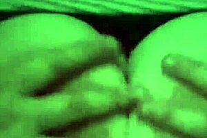 Playing With Boobs in Living Room