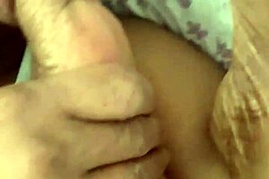 Sucking Wife's Toes During Handjob