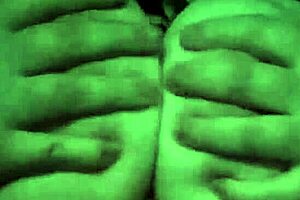 Playing With Boobs in Living Room