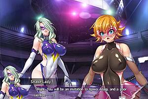 taimanin asagi zero part 07: black anime hentai game scenes