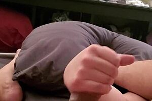 My Small 18+ Cock Getting Stroked