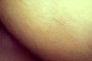 Wet pussy bent over in doggystyle position receives creampie