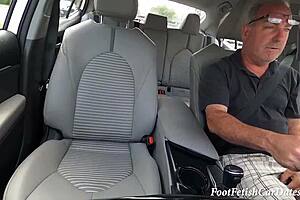 Blonde Teen's First Footjob Experience