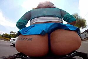 Daniela Exhibits Hot in Outdoor Tlalpan