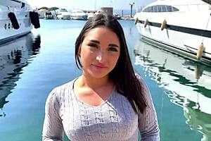 Sarah 21, Hot Hostess in Saint Tropez Gets Facial!