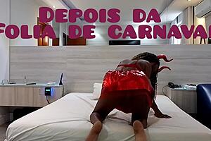 53 Stunning Brazilian brunette invites me for anal fun before the festival