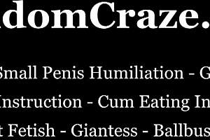 I'm going to spank your ass hard in femdom bondage