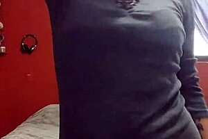 Masturbating in Sexy Lingerie at In-Laws' House