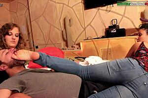 What are you doing with feet?