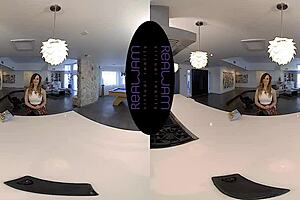 Redhead star shows big tits in pov hardcore 😍