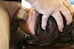 girl next door sucks me off slow motion, cum on face 😏