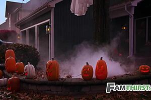 red riding hood takes on the big bad wolf in a wild halloween fantasy ride