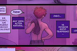 Watch Espadas Get Her Wet Pussy Licked to Orgasm in Hentai Comic!