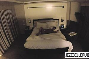Jezebelle Bond Teases With Her Big Tits In Hotel Room